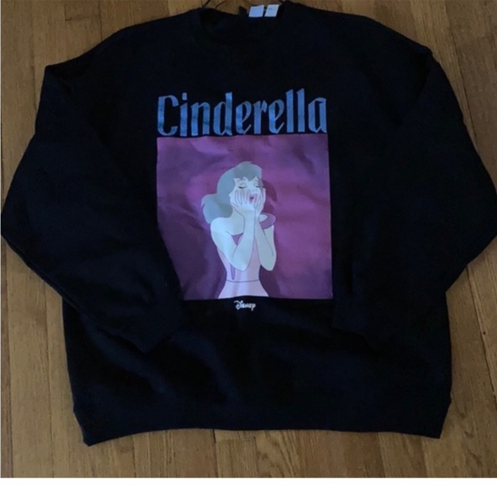 H&M Disney Crying Cinderella Sweatshirt